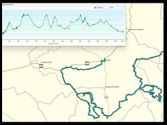 67. Mapa przebiegu trasy